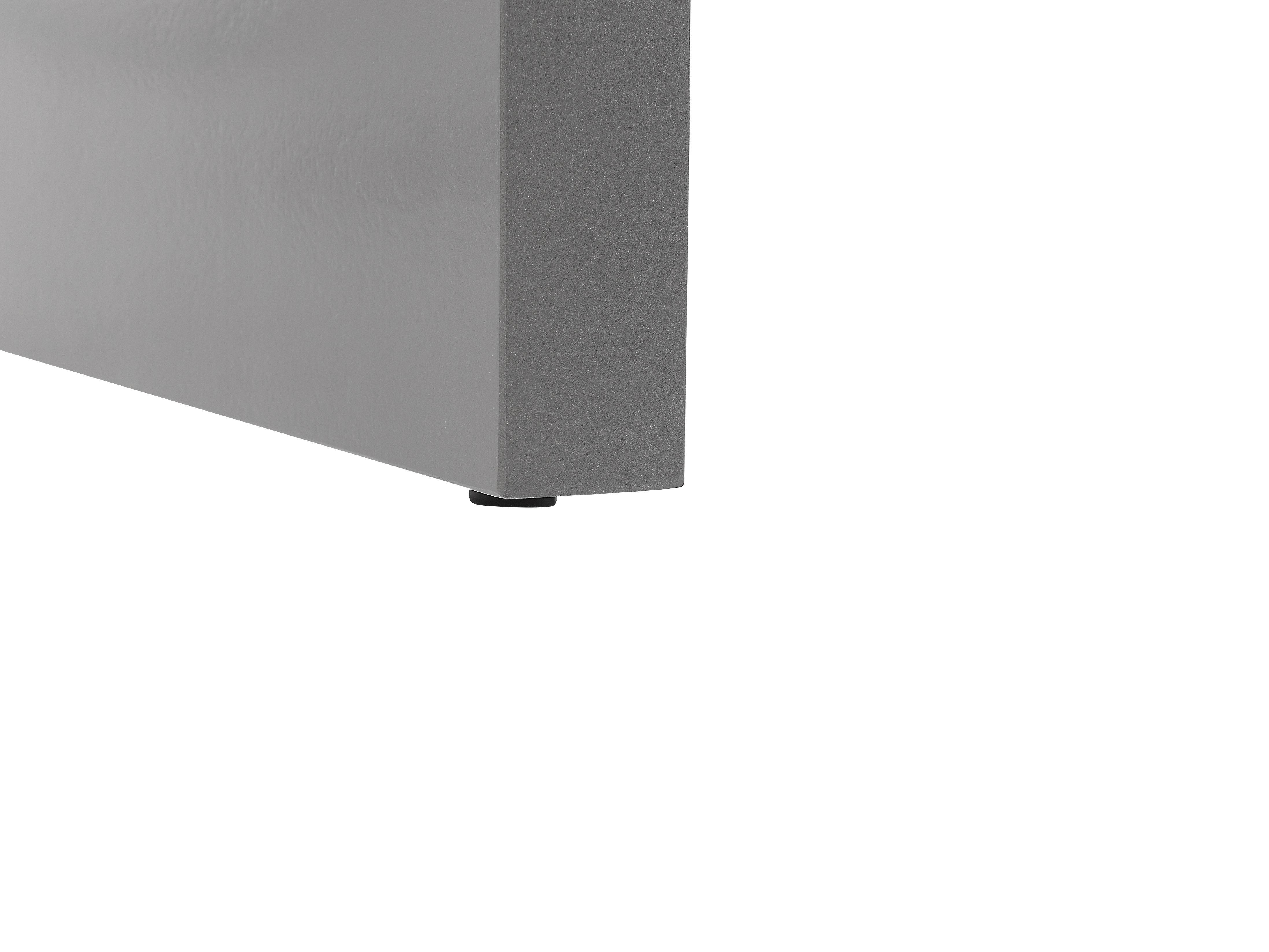 Tuinset met krukken 6-zits TARANTO Beton Grijs