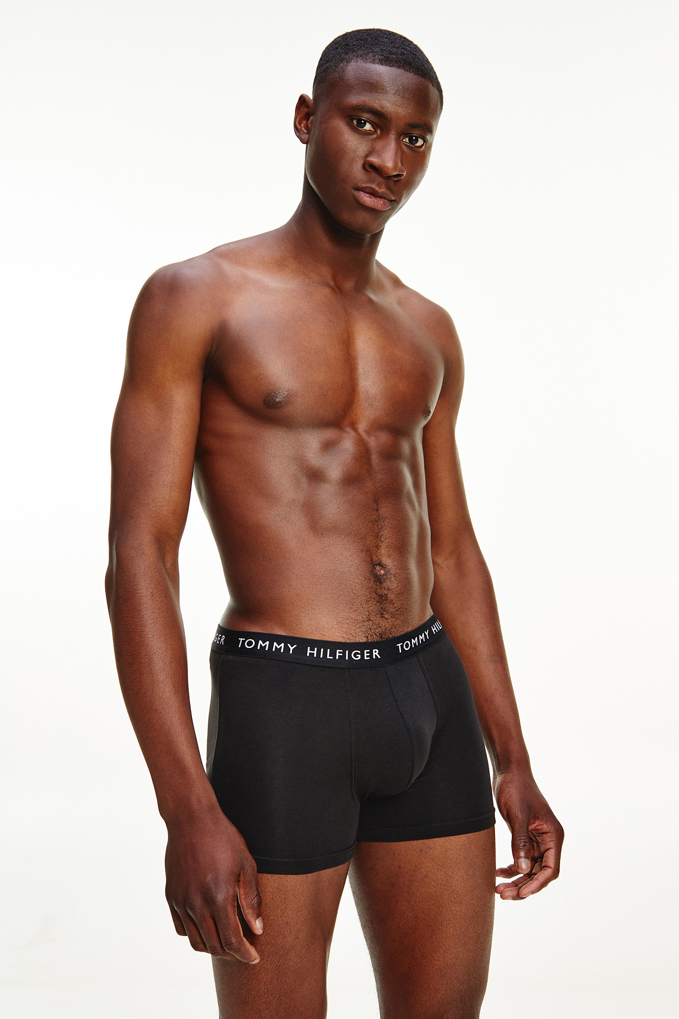 Pacote com 3 cuecas boxer de algodão