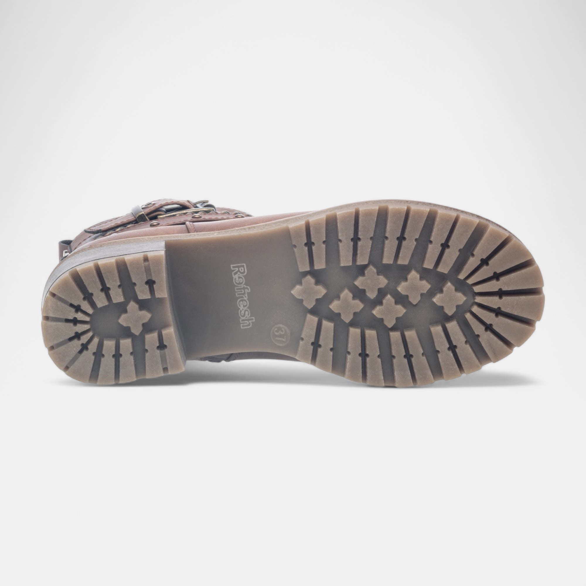 Boots à talon Femme camel