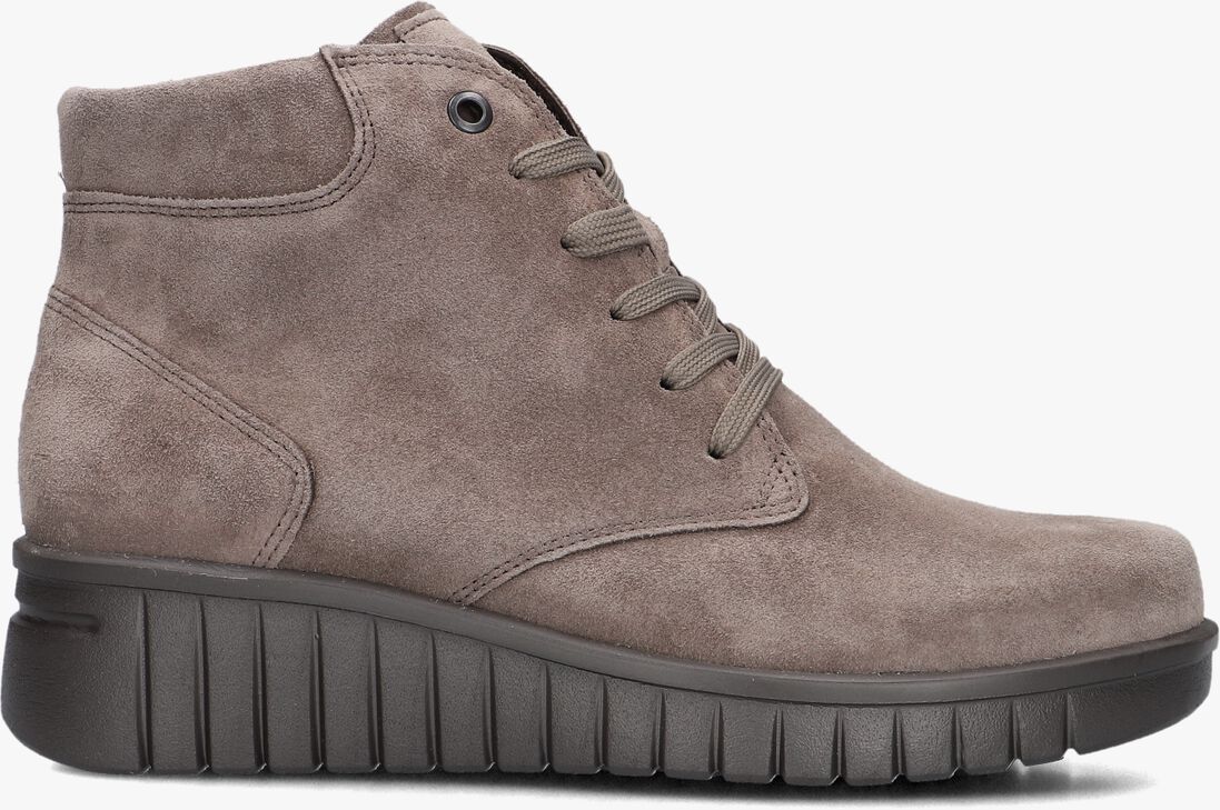taupe hartjes veterboots sue h veterbooty