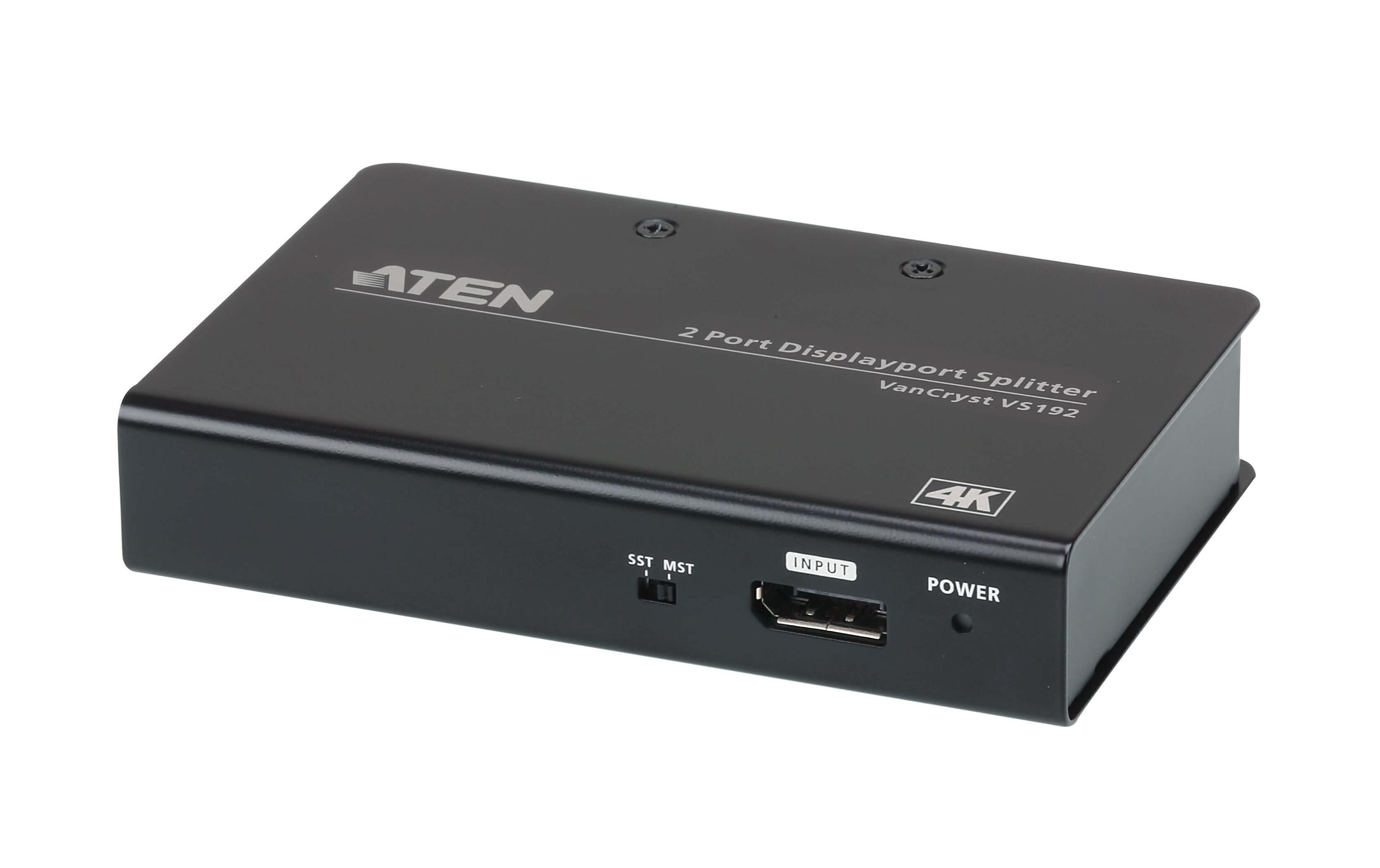 2-Port Signalsplitter VS192 True 4K DisplayPort2-Port True 4K DisplayPort Splitter