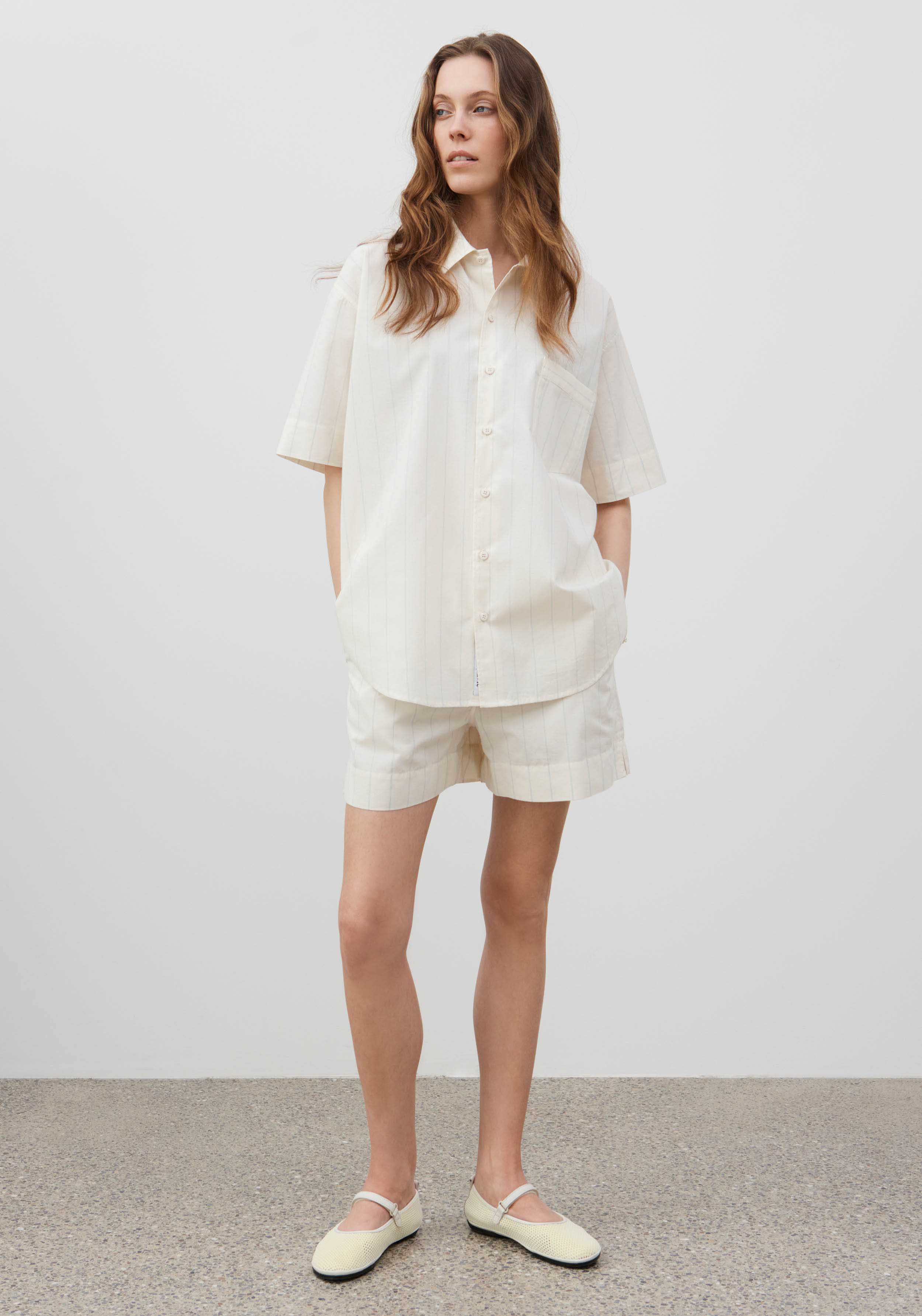 Lavie Shorts John Striped Undyed/Sky