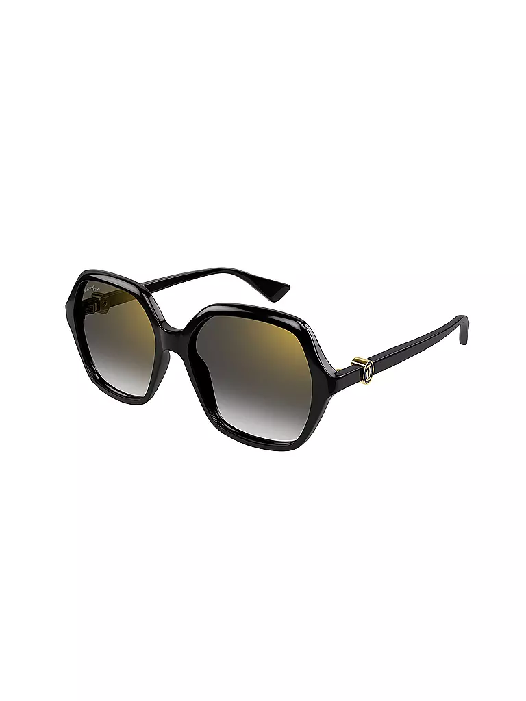CARTIER Sonnenbrille CT0470S schwarz