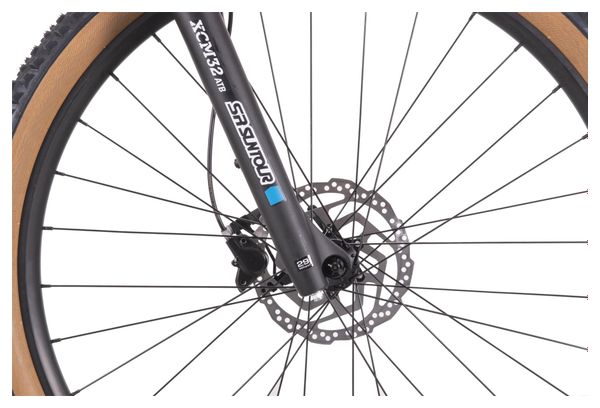VTT Électrique Semi-Rigide Fluide Shimano Acera/Altus 9V 630 Wh 29'' Gris