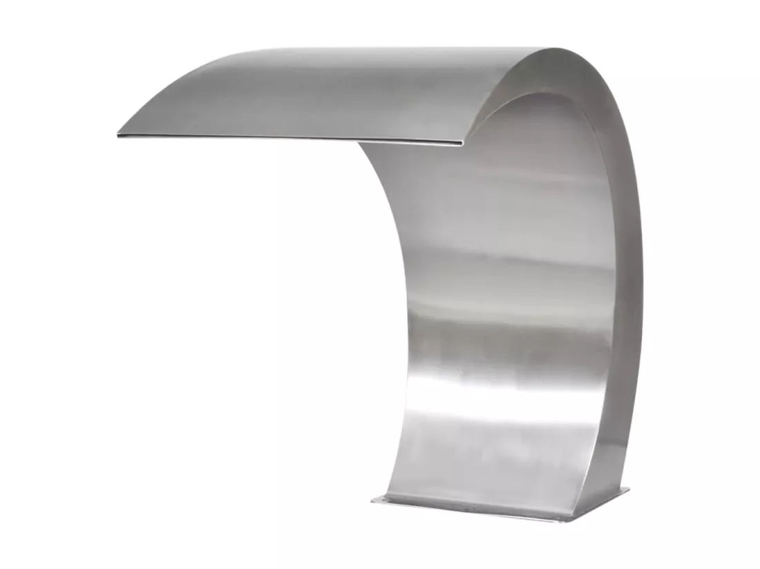 Fontaine cascade de piscine Acier inoxydable 45 x 30x60