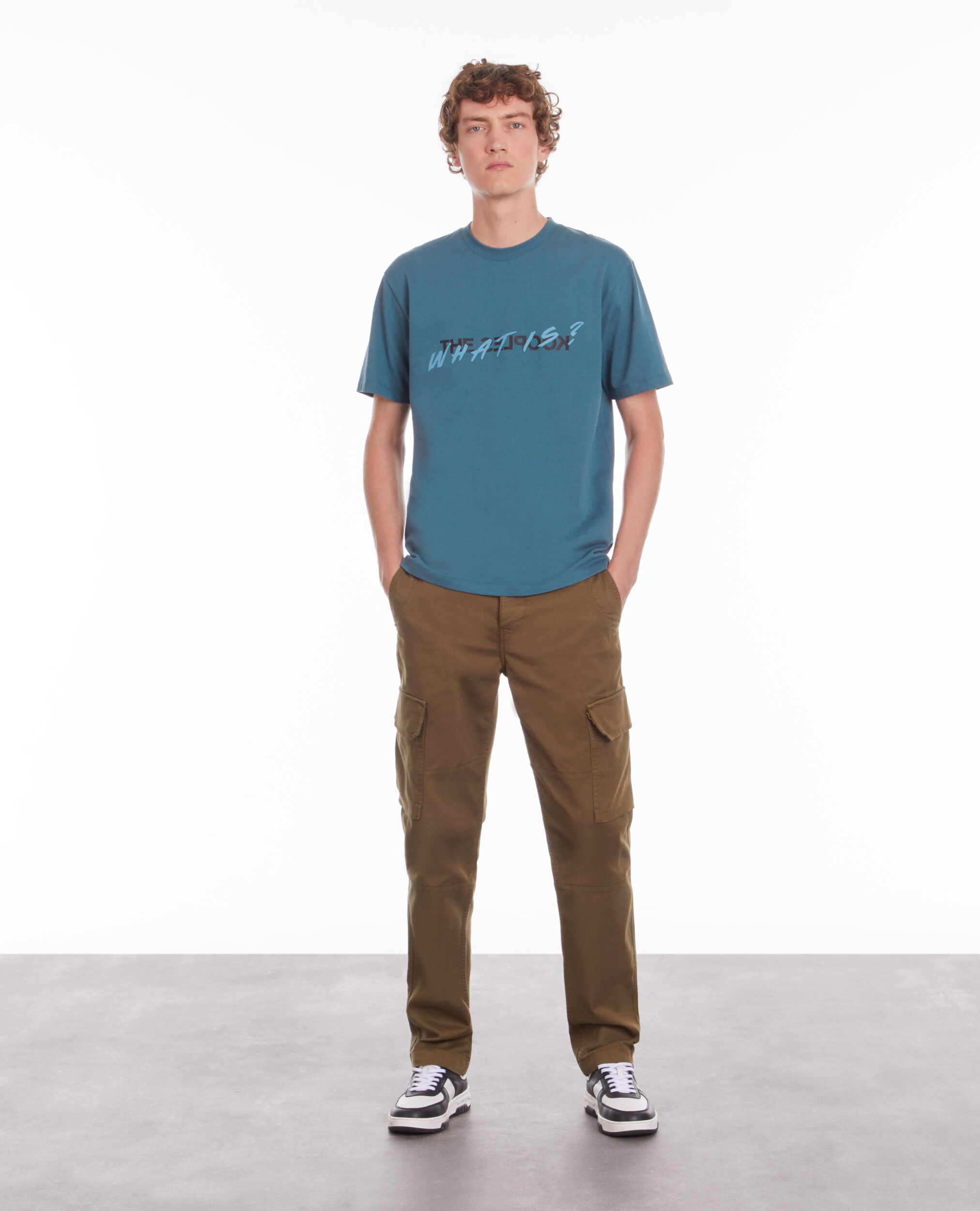 T-shirt What is bleu profond