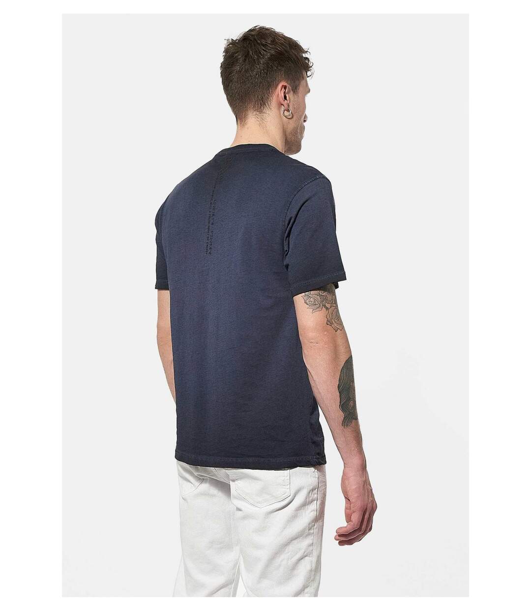 Tee shirt printé tête de mort  -  Kaporal - Homme