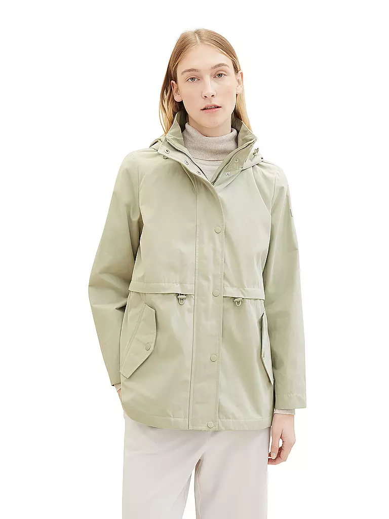 TOM TAILOR Parka grün