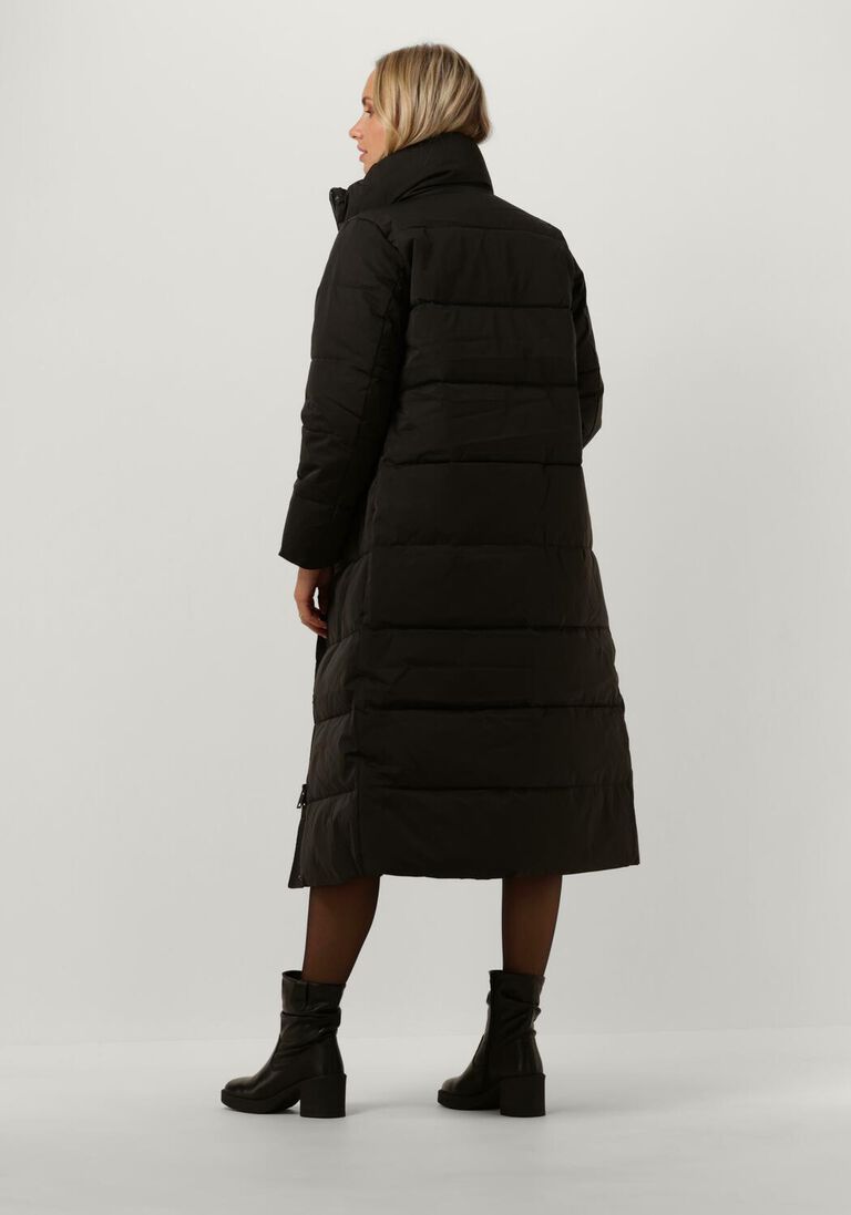 MSCH COPENHAGEN zwarte msch copenhagen gewatteerde jas mschpetra pavinaria jacket