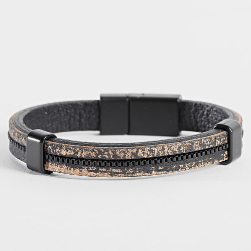 Bracelet Noir Marron
