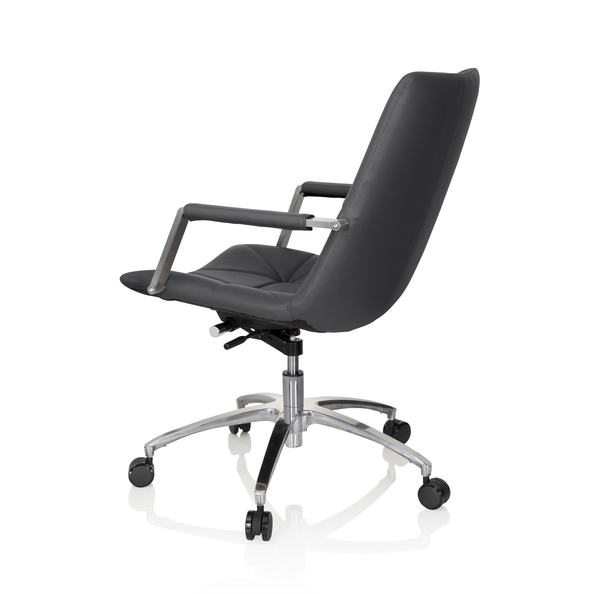 Home Office Bürostuhl SARANTO II Kunstleder mit Armlehnen hjh OFFICE