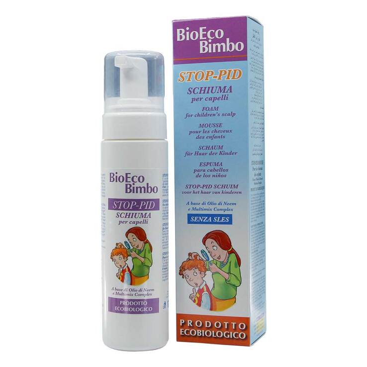 Läuse Stopp Kinderideal biologisch Schaum, 200 ml