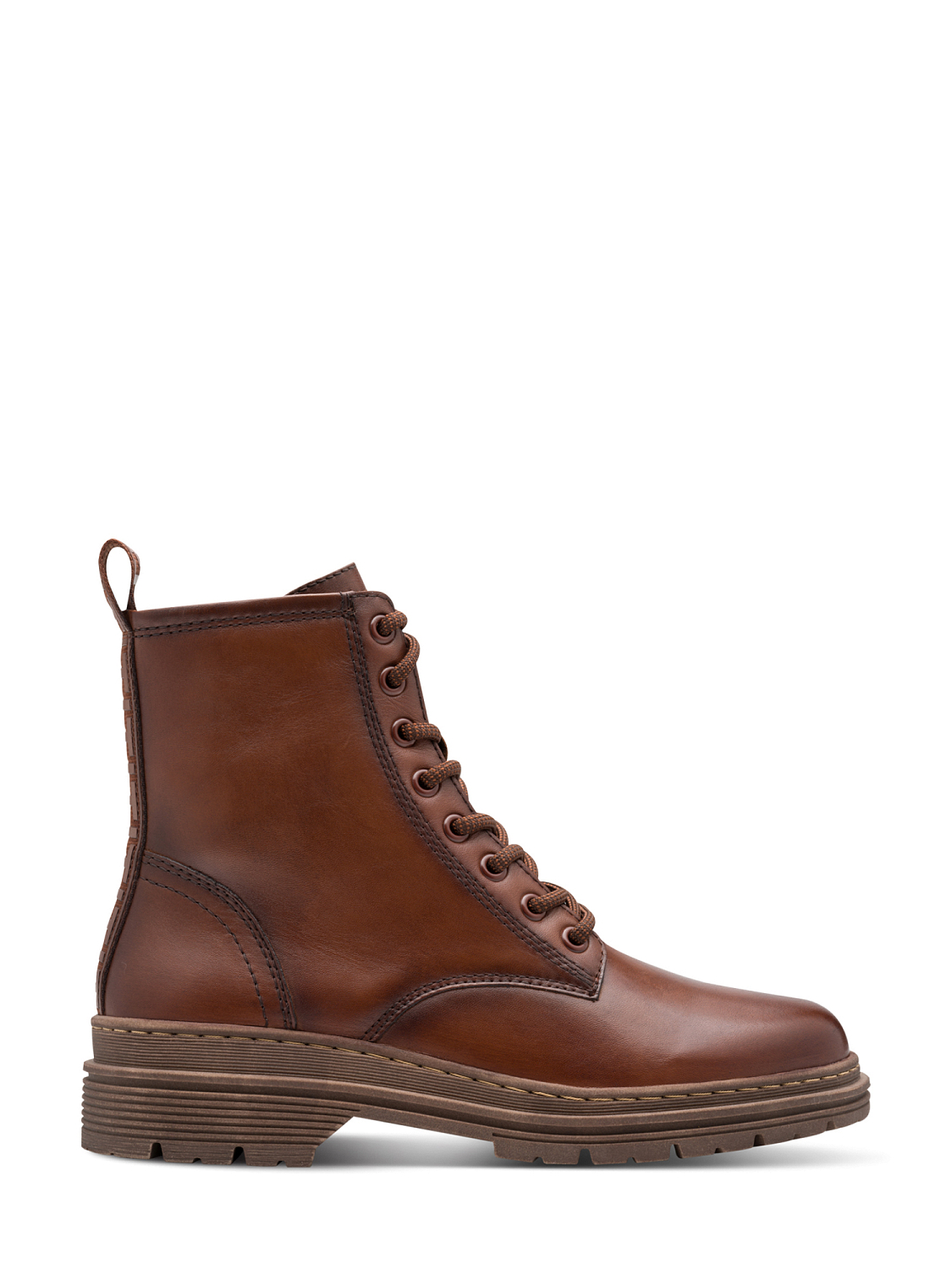 Tamaris Lara Leather Boots Brown