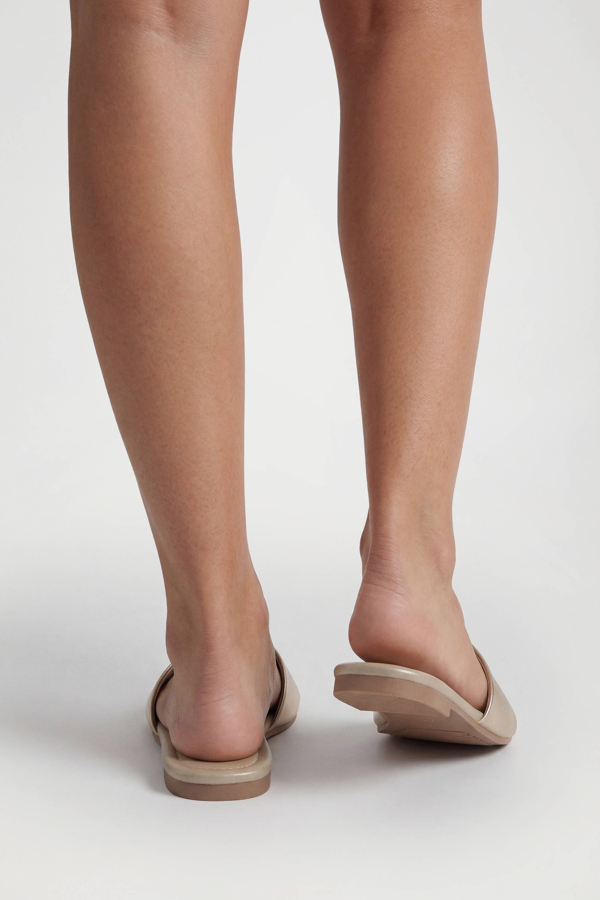 boohoo Sandales Mules Basiques À Bout Carré