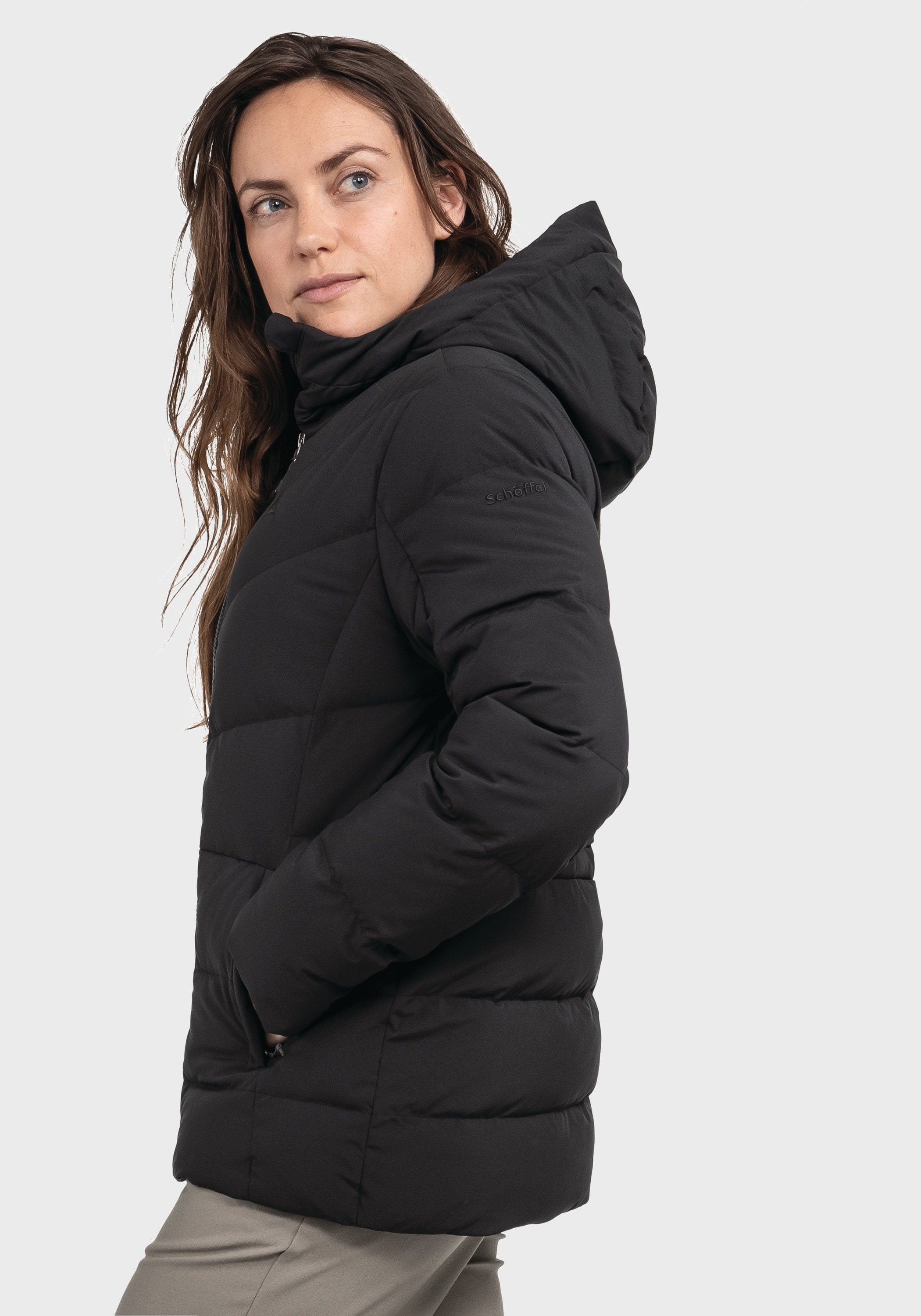Schöffel Funktionsjacke »Urban Down Jacket Style Vindave WMS« mit Kapuze
