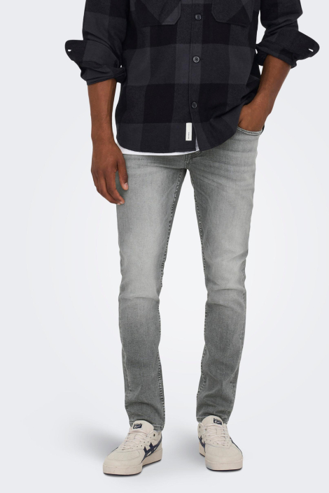 Only & Sons grijze heren jeans