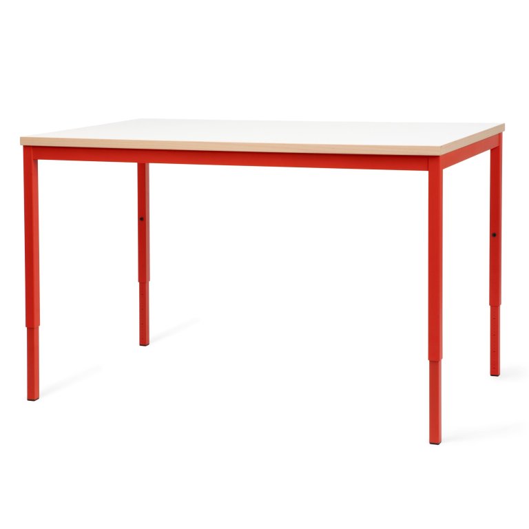 Modulor Tisch M für Kinder, reinrot