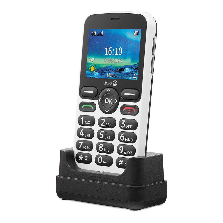 DORO 5860 (Noir/Blanc) - 4G