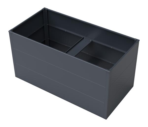 KGT Stahl-Hochbeet Urban Grow, anthrazit/grau