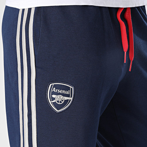Pantalon Jogging A Bandes Arsenal FC HZ2074 Bleu Marine Doré