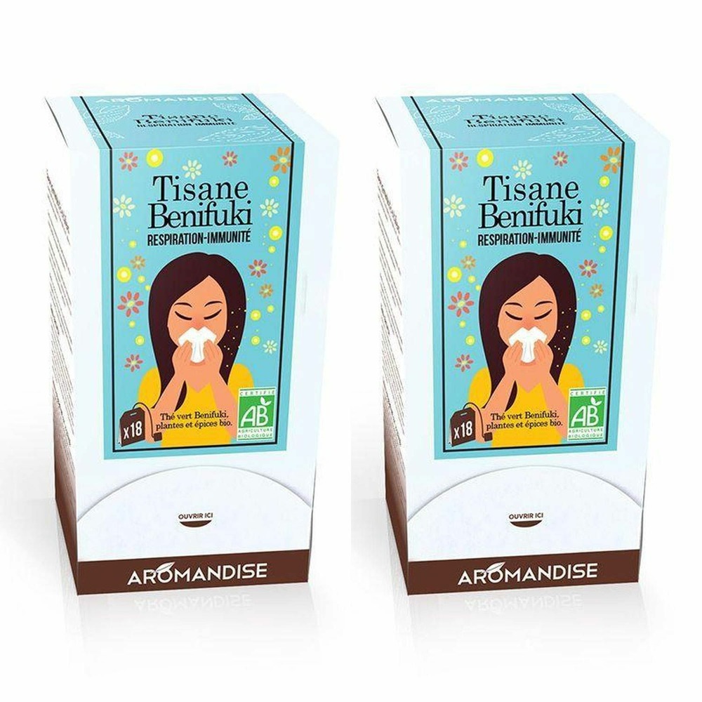 Tisane benifuki 36 sachets - respiration & immunité