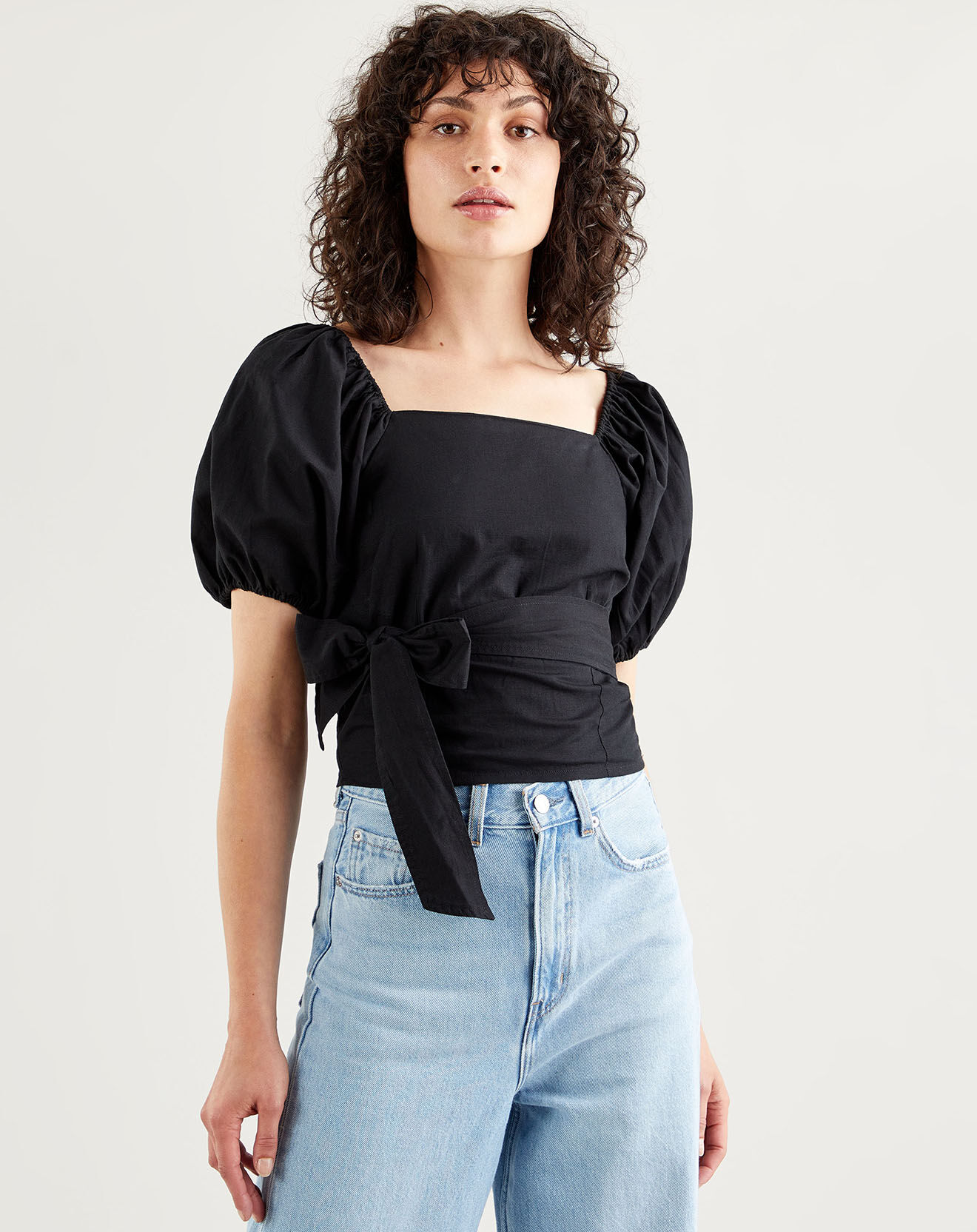 Levi's® Blouse en Coton Vera Caviar noire