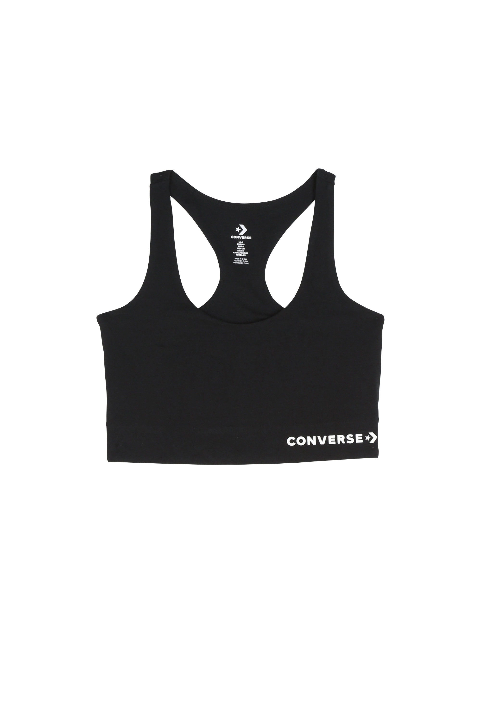 CONVERSE brassière WORDMARK Noir