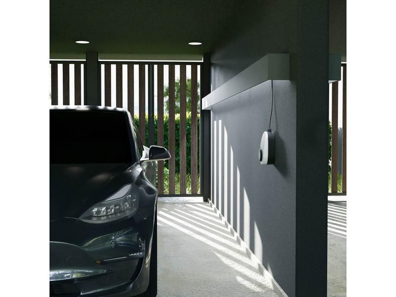 go-e Ladestation Gemini 22 kW Smarte Ladestation 22 kW mit 1.8 Meter Anschlusskabel für dauerhafte Installation