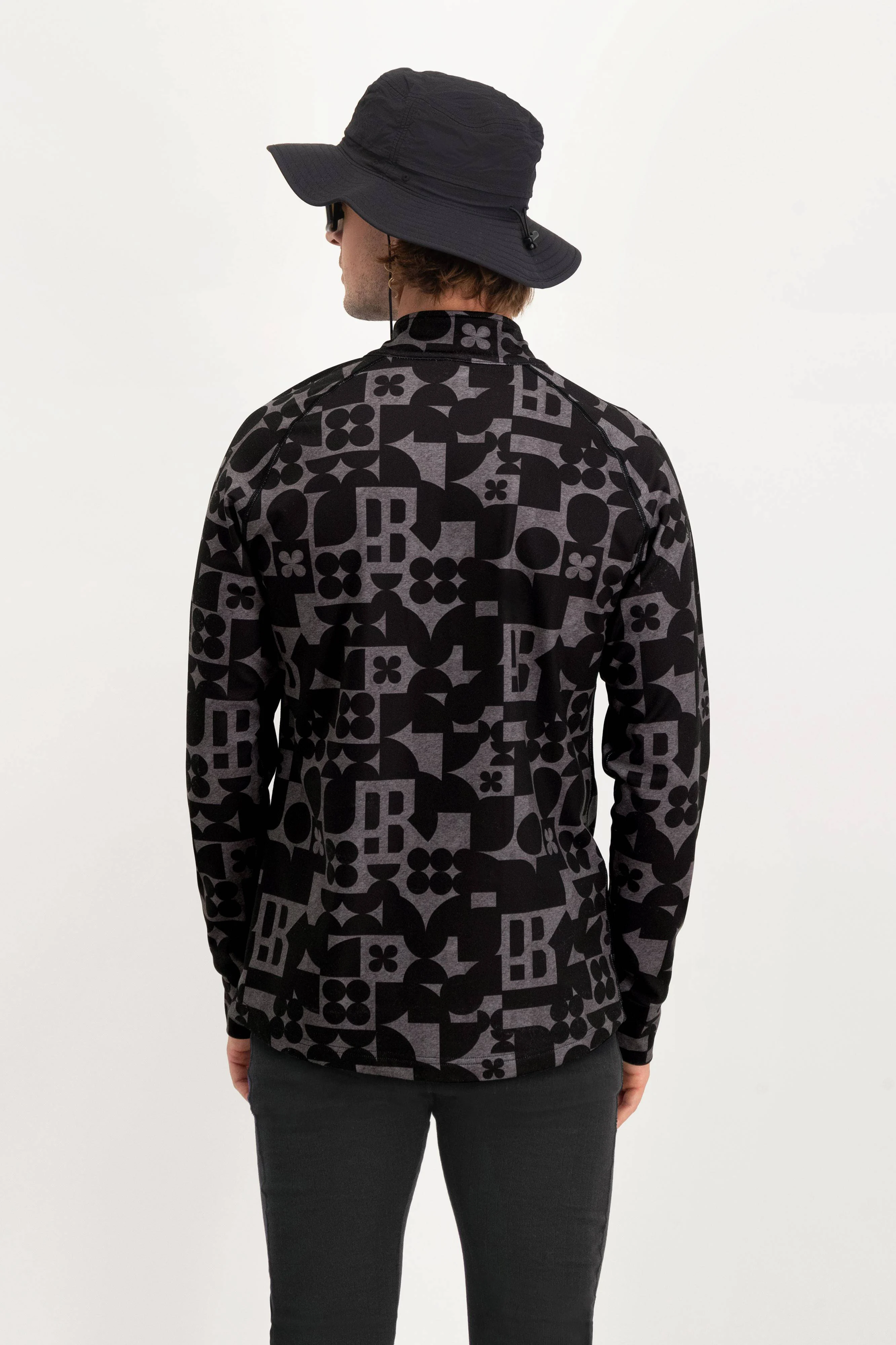 Poederbaas skipully Arty grijs/zwart