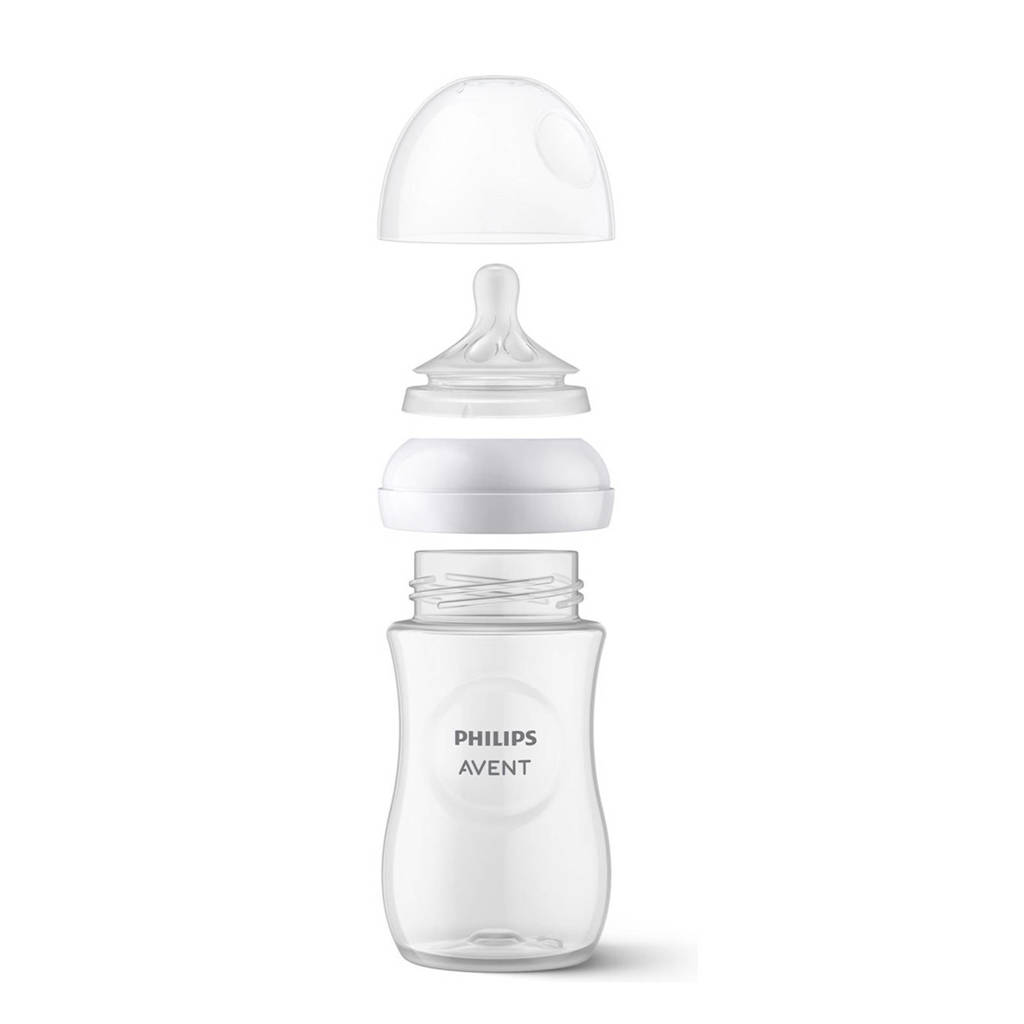 Voorkeur voor oude speenNatural Response babyfles roze - 260 ml (1 fles)