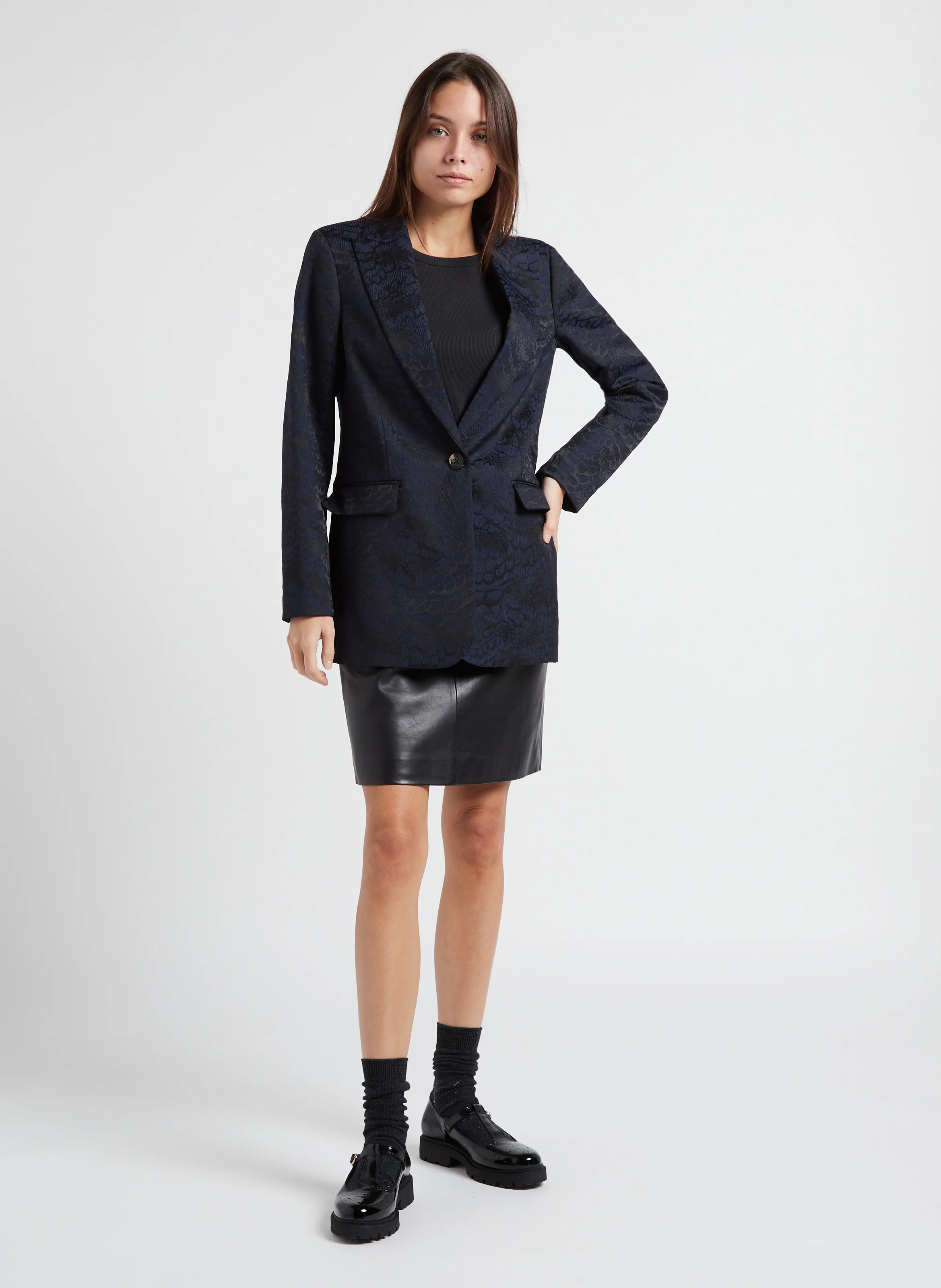 Veste de tailleur| Noir