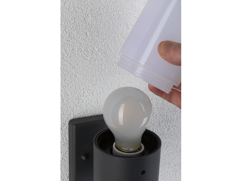 Paulmann Wandleuchte Tubs Bewegungsmelder max. 15W 230 V Gr Runde Aussenwandleuchte