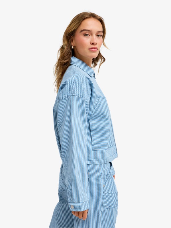 Beachfront Bliss Veste courte workwear Blanc Femme
