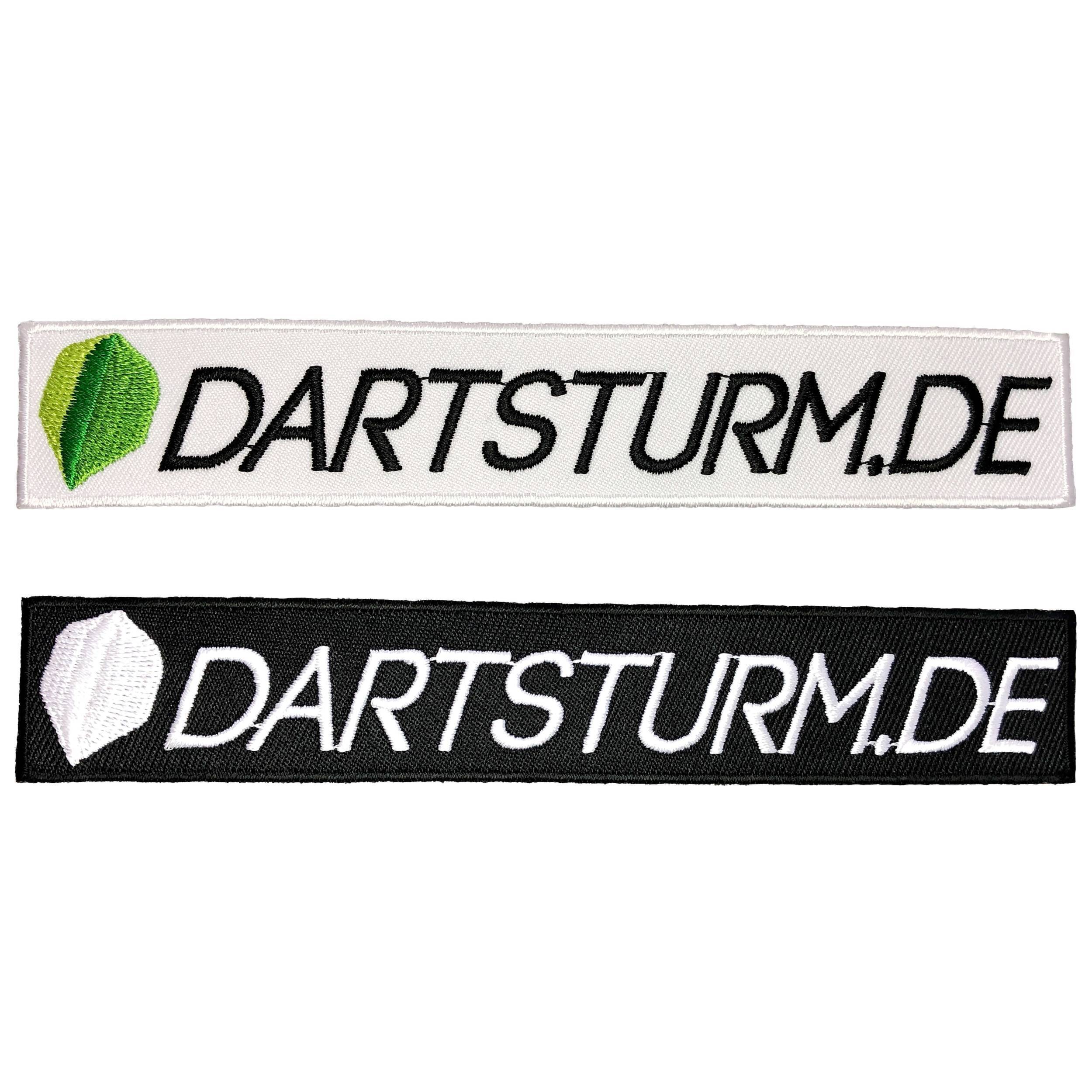 DartSturm - Sponsorenbadge zum Aufbügeln