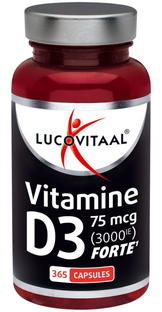 Lucovitaal Vitamine D3 75mcg Forte Capsules 365CP