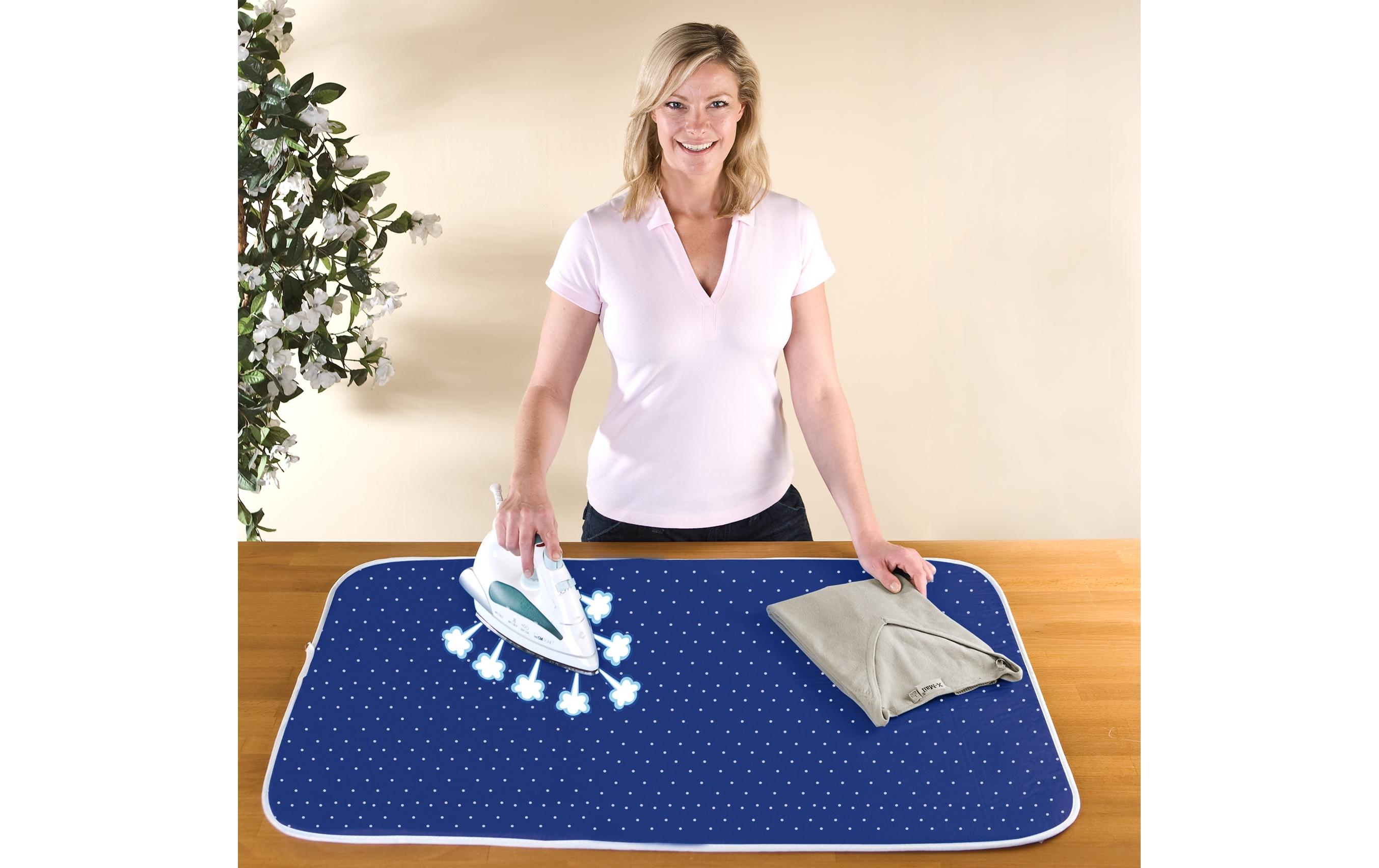 Bügeldecke Air Comfort 100 x 65 cm, BlauBügelunterlage