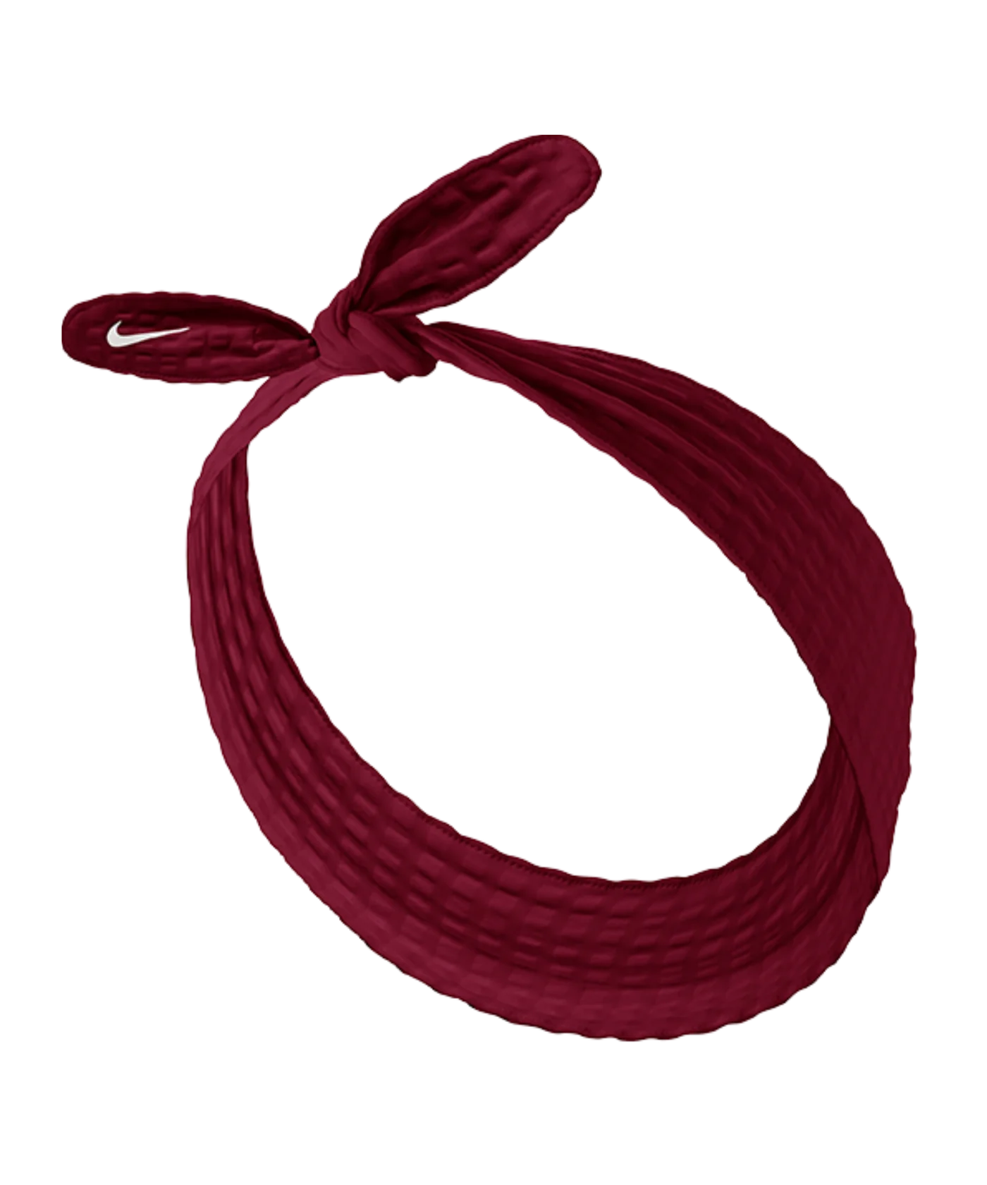 Nike Head Tie Skinny Haarband Rot Weiss F626
