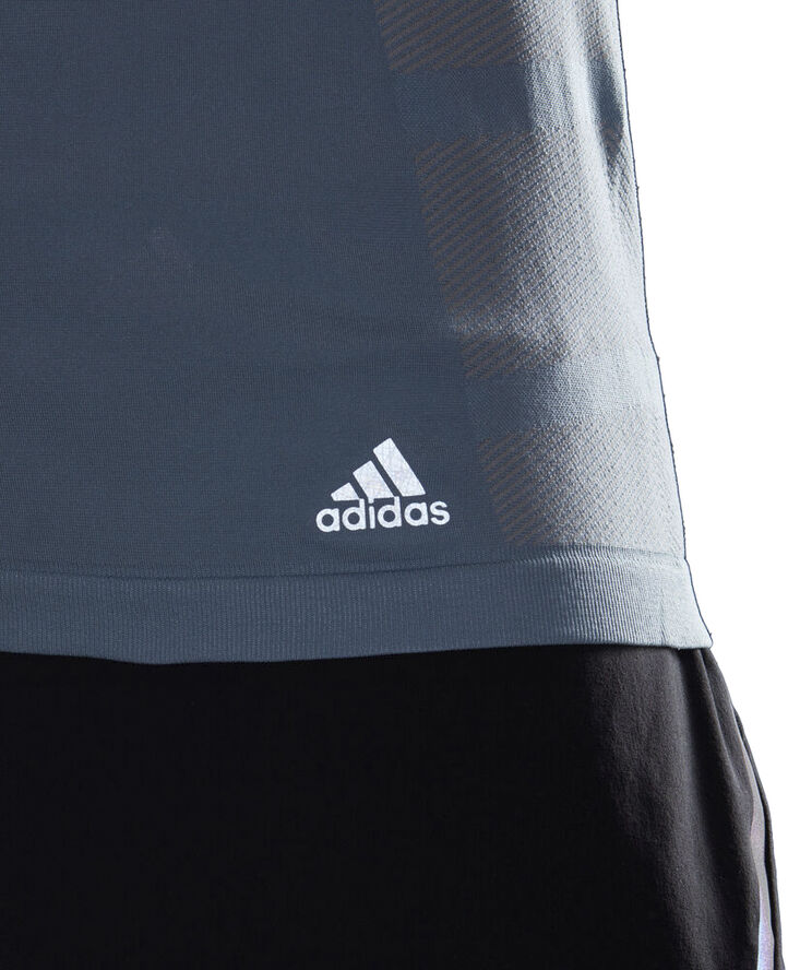 adidas Primeknit Cru Tee Blå