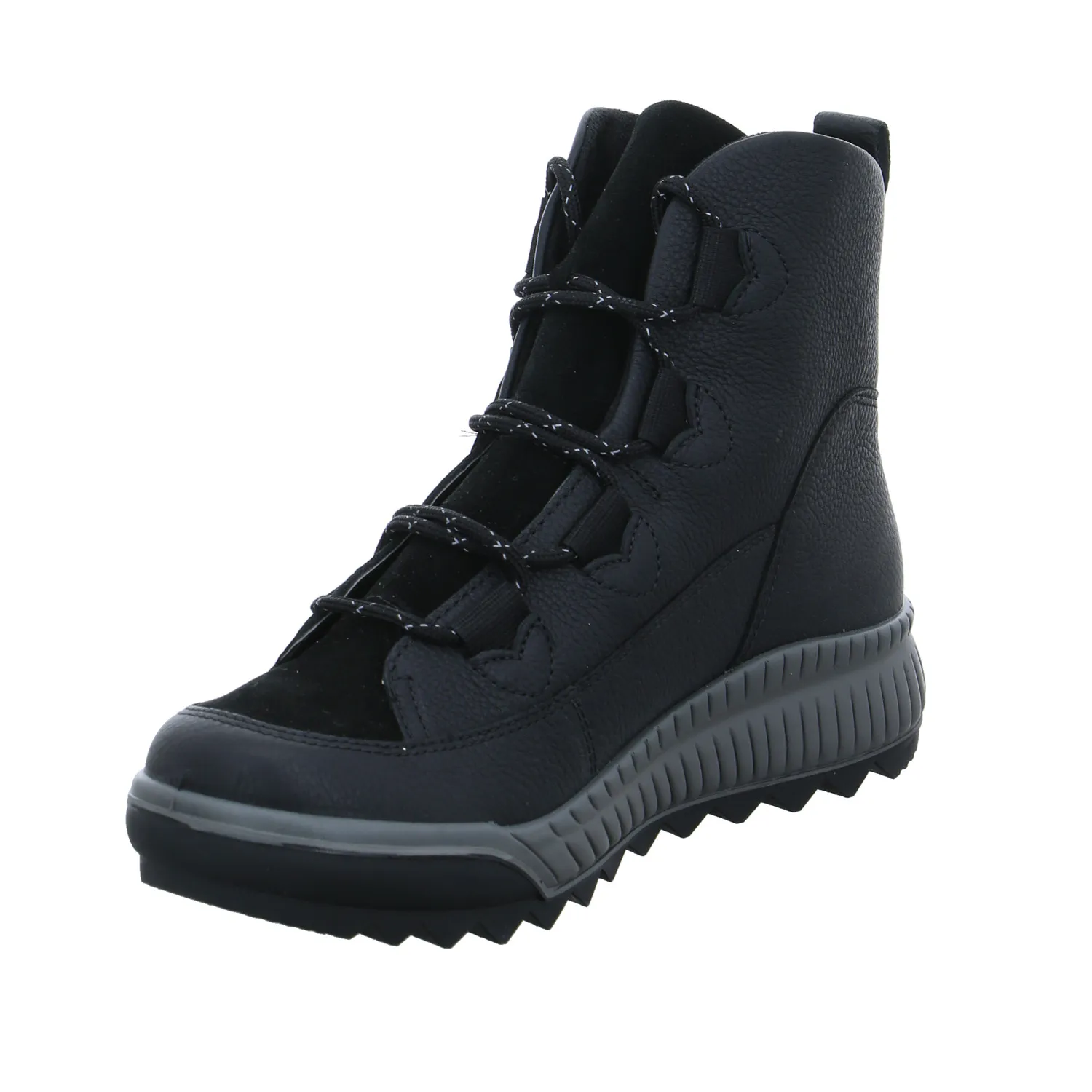 LEGERO Snowboot Schwarz Leder  mit Gore-Tex Membrane