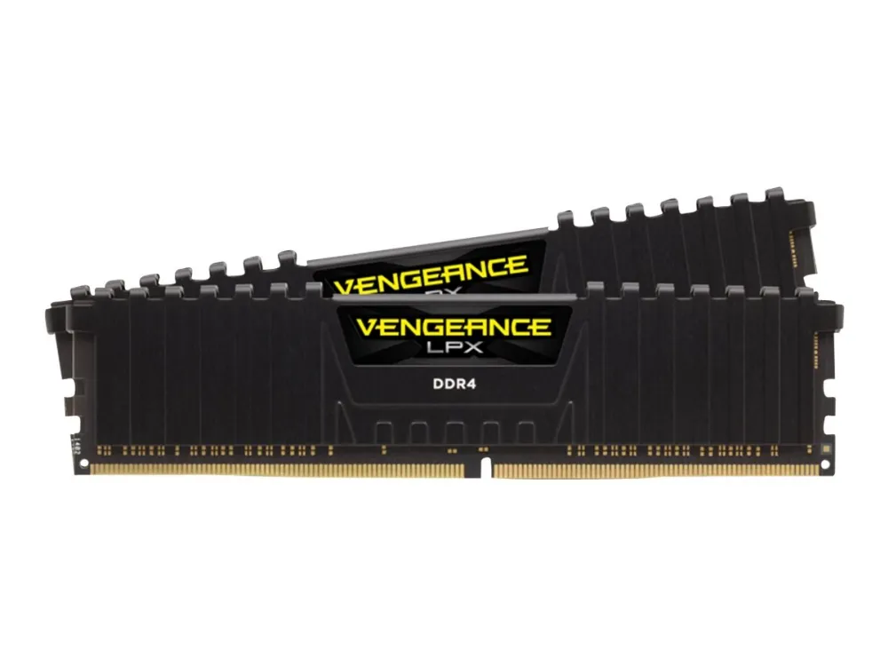 CORSAIR | Vengeance LPX - DDR4 - sæt - 32 GB: 2 x 16 GB - DIMM 288-PIN - 3600 MHz / PC4-28800 - CL18 - 1.35 V - ikke bufferet - ikke-ECC - sort