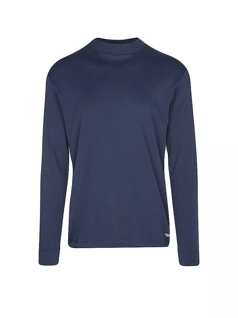 DRYKORN Langarmshirt Drynamic Moritz dunkelblau