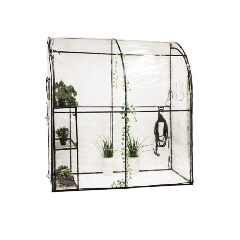 MINIDRIVHUS HORTUS VEGG PLAST 215X100X200CM