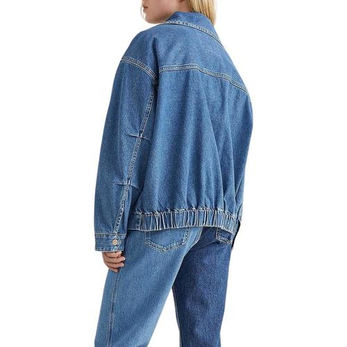Tommy Jeans - SURPLUS DENIM JACKET 1BK Azul