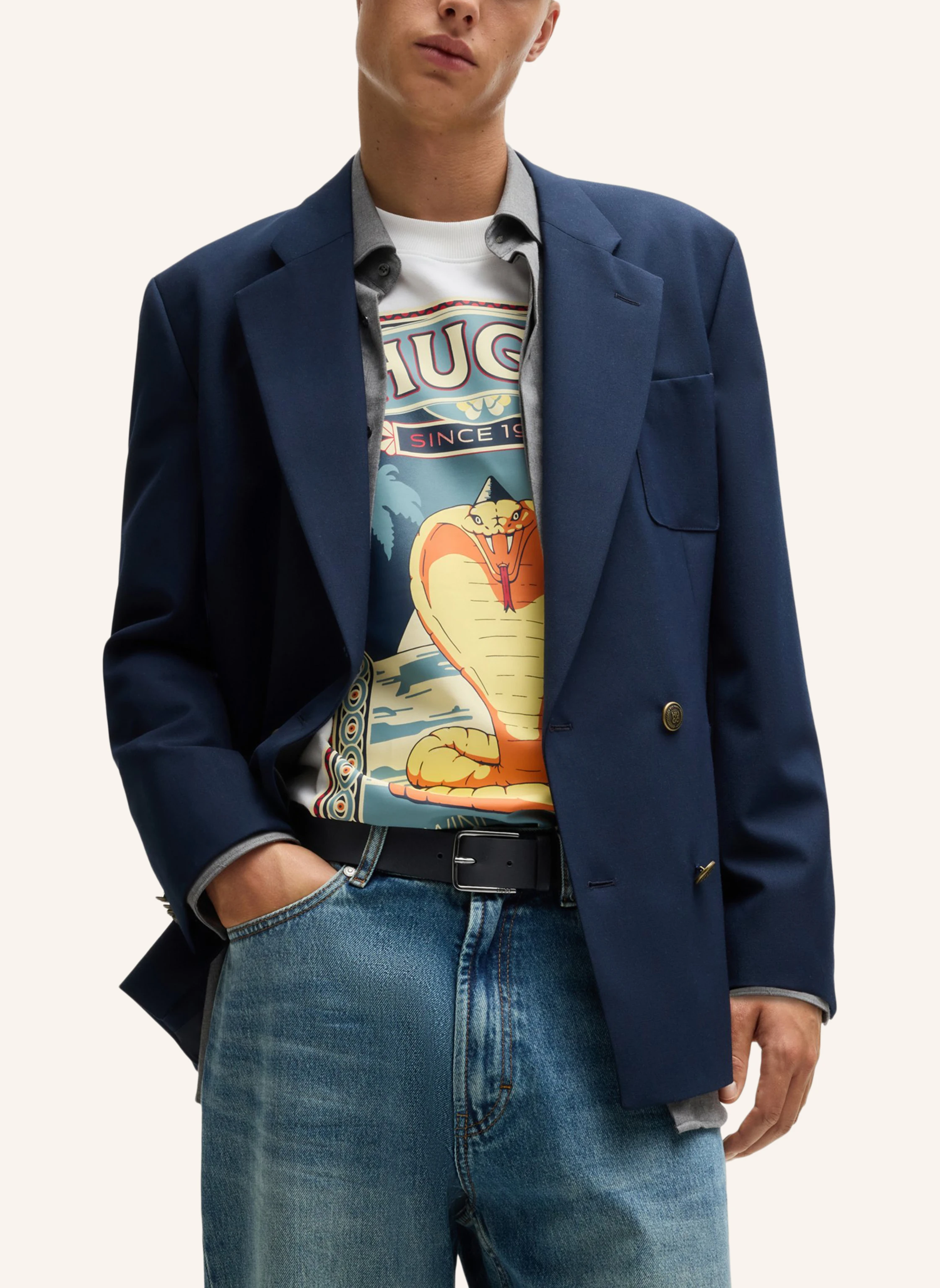 HUGO Business Gürtel GERIK_SZ35