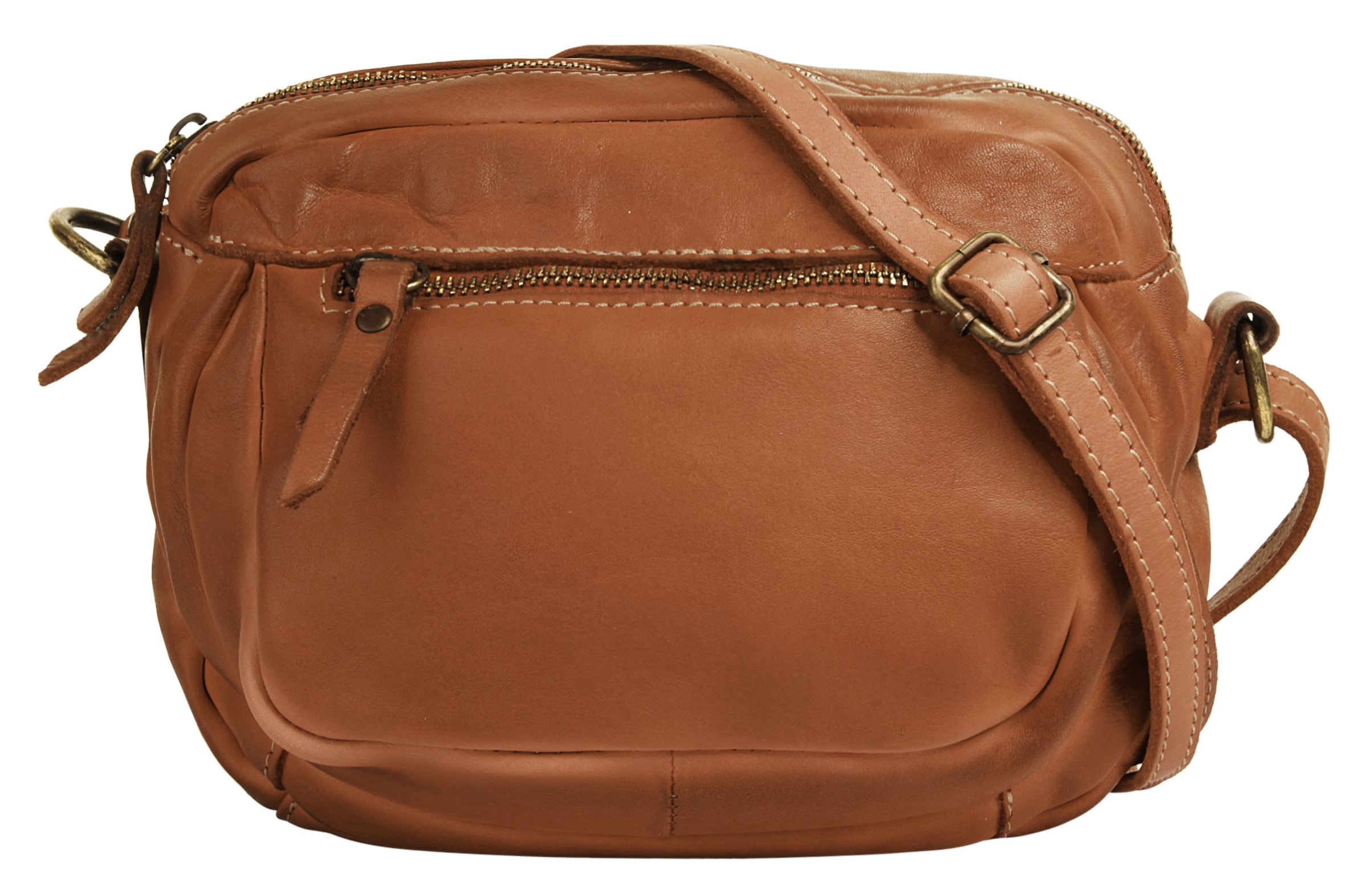Cluty Umhängetasche echt Leder, Made in Italy