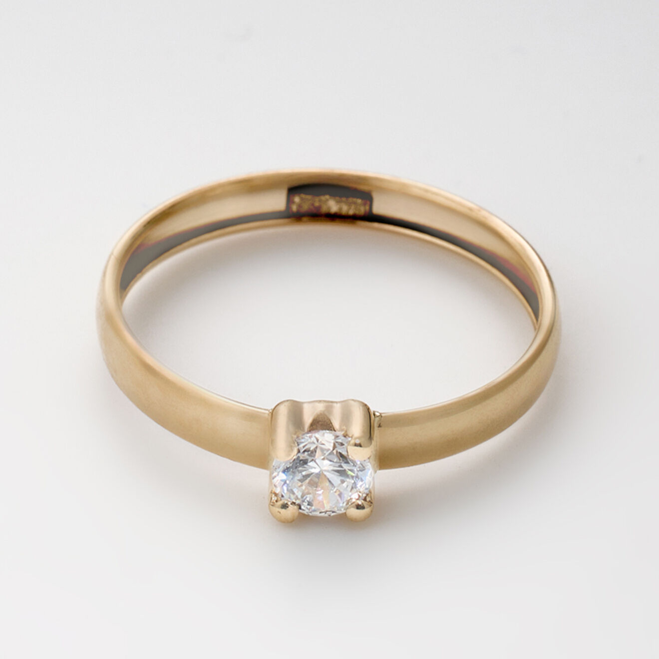 L'Or by Diamanta Bague Lucy or jaune