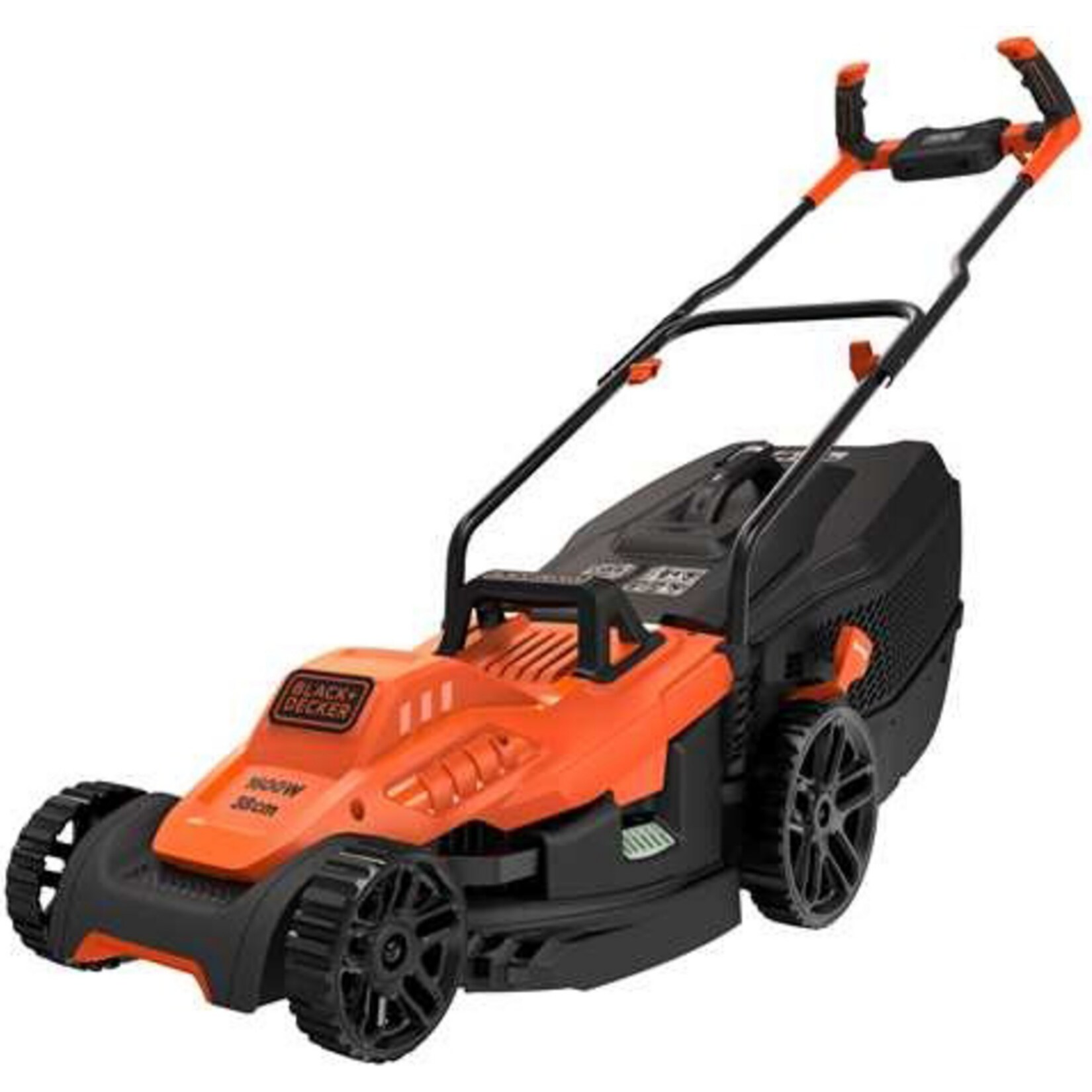 BLACK+DECKER Rasenmäher Rasenmäher BEMW471BH-QS, 38cm