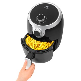 BOMANN Heißluft-Fritteuse FR 6050 H CB 1,8 L schwarz
