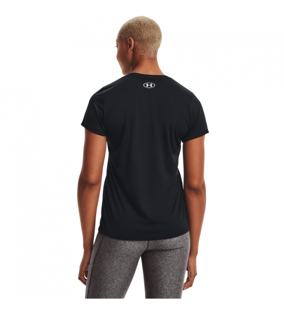 Camiseta Under Armour UA Tech com decote em V, preta