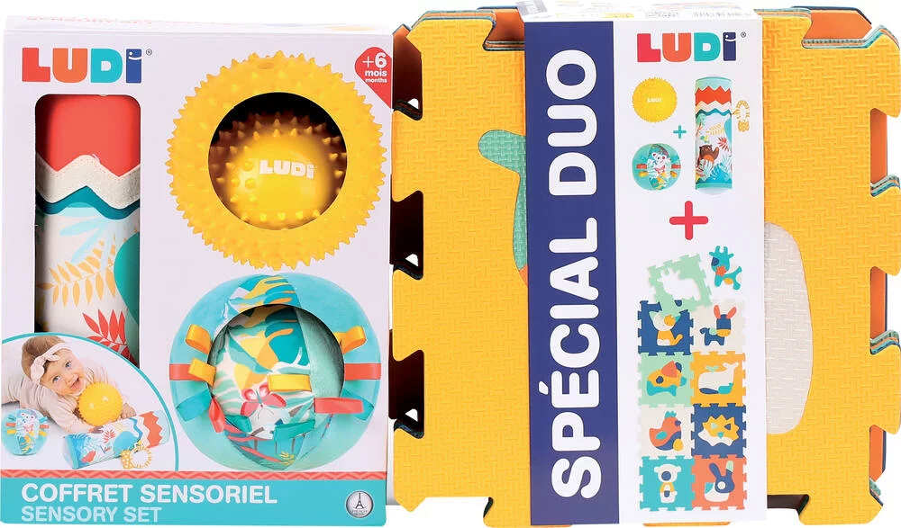 COFFRET SENSORIEL - 9 DALLES ANIMAUX